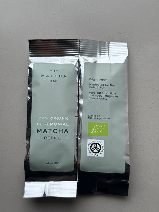 30g Organic Ceremonial Grade Matcha Refill Pouch