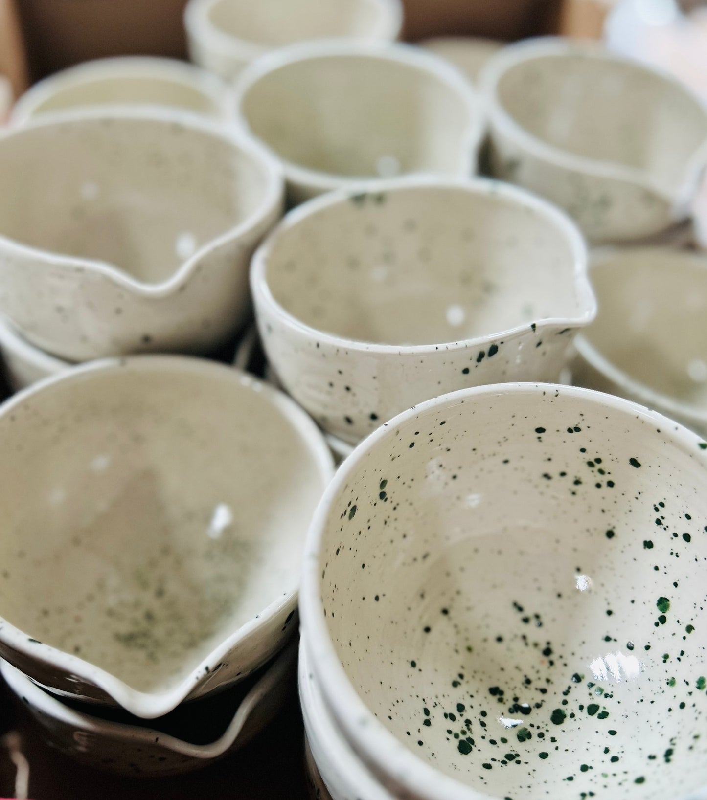 The Moss Speckle Bowl